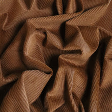 Load image into Gallery viewer, 14 Wale Stretch Cotton Corduroy - Chocolate