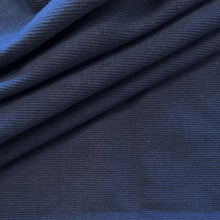 Load image into Gallery viewer, Cotton Elastane 2x2 Ribbing - Ink