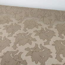 Load image into Gallery viewer, Silk Viscose Designer End – Apollo Warm Beige Floral Burnout