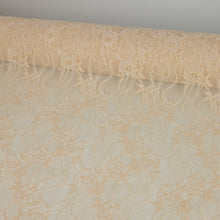 Load image into Gallery viewer, Cotton Nylon Floral Lace Deadstock – Aquila Beige