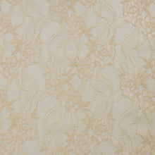 Load image into Gallery viewer, Cotton Nylon Floral Lace Deadstock – Aquila Beige