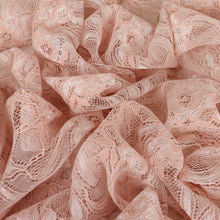 Load image into Gallery viewer, Cotton Nylon Floral Lace Deadstock – Aquila Pink