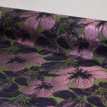 Load image into Gallery viewer, Woven Jacquard Mystic - Purples & Khaki