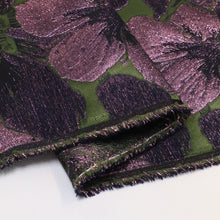 Load image into Gallery viewer, Woven Jacquard Mystic - Purples & Khaki