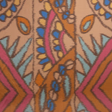 Load image into Gallery viewer, Silk Habotai Designer End – Brooklyn Tribal Abstract