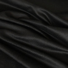 Load image into Gallery viewer, Wool Viscose Coating Designer Ends Deadstock – Ethel Black