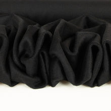 Load image into Gallery viewer, Wool Viscose Coating Designer Ends Deadstock – Ethel Black