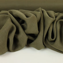 Load image into Gallery viewer, Slade Rayon Nylon Lightweight Textured Crepe - Khaki