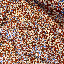 Load image into Gallery viewer, Carousel Printed Viscose Crepe - Wine