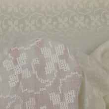 Load image into Gallery viewer, Embroidered Cotton Designer End – Celia Vintage White