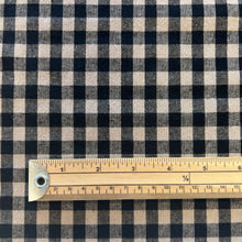 Load image into Gallery viewer, Classic Yarn Dyed Gingham Cotton - Black