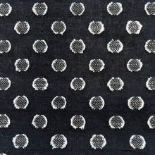 Load image into Gallery viewer, Linen Cotton Clipped Spot Jacquard - Black