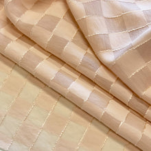 Load image into Gallery viewer, Viscose Nylon Clipped Square Jacquard - Blush