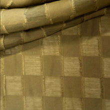 Load image into Gallery viewer, Viscose Nylon Clipped Square Jacquard - Olive