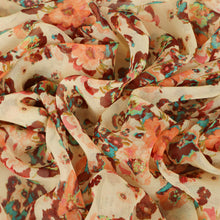 Load image into Gallery viewer, Silk Yoryu Print Designer End – Coney PETIT Abstract Floral Petit