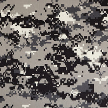 Load image into Gallery viewer, Printed Cotton Drill Deadstock - Digital Grey Camo