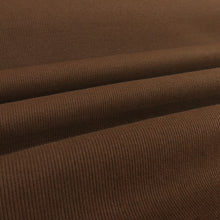 Load image into Gallery viewer, Cotton Elastane 2x2 Ribbing - Chocolate
