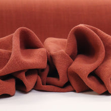 Load image into Gallery viewer, Crosshatch Viscose Linen - Rust