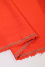 Load image into Gallery viewer, Crosshatch Viscose Linen - Red