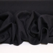 Load image into Gallery viewer, Wool Blend Coating Deadstock – Midnight Black