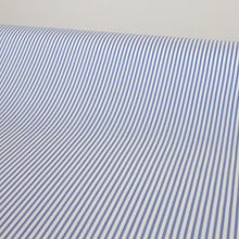 Load image into Gallery viewer, Harrow Rayon Viscose Pinstripe Shirting - Sky