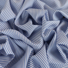 Load image into Gallery viewer, Harrow Rayon Viscose Pinstripe Shirting - Sky