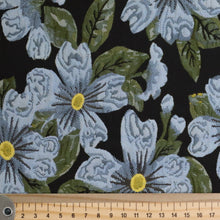 Load image into Gallery viewer, Woven Jacquard Elysium - Blue, Green & Black