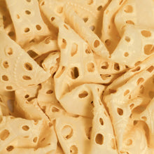 Load image into Gallery viewer, Embroidered Cotton with Scalloped Edges Designer End – Buttercup