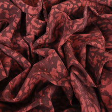 Load image into Gallery viewer, Cotton Rayon Spandex Sateen Print - Ruffles Rust