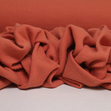 Load image into Gallery viewer, 250gsm Cotton Spandex Rib Knit - Sienna