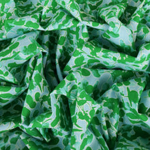Load image into Gallery viewer, Floral Reef Cotton Print - Green