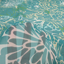 Load image into Gallery viewer, Silk Printed Chiffon Deadstock - Green Day