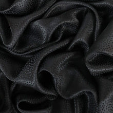 Load image into Gallery viewer, Silk Dobby Satin Designer End – Harlem Black