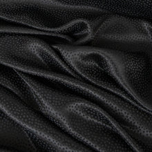 Load image into Gallery viewer, Silk Dobby Satin Designer End – Harlem Black