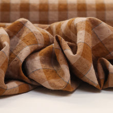 Load image into Gallery viewer, Cotton Linen Check - Ginger (Back Soon!)