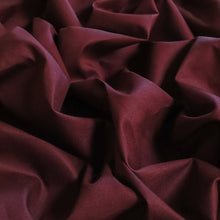 Load image into Gallery viewer, Classic Cotton Poplin - Burgundy