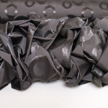 Load image into Gallery viewer, Showerproof Nylon Jacquard Spot Deadstock - Charcoal