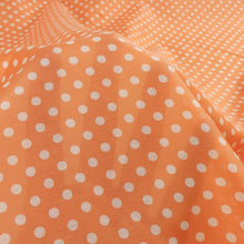 Load image into Gallery viewer, Lightweight Silk Cotton Print Deadstock - Spotty Apricot