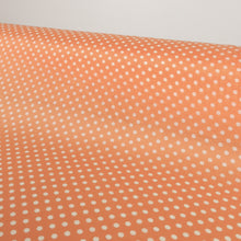 Load image into Gallery viewer, Lightweight Silk Cotton Print Deadstock - Spotty Apricot