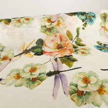 Load image into Gallery viewer, Lightweight Silk Linen Slub Print Deadstock - Callanthe