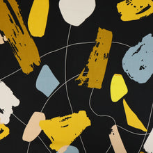 Load image into Gallery viewer, Rayon Challis Print Deadstock - Alabama Black