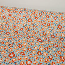 Load image into Gallery viewer, Rayon Challis Print Deadstock - Blue Jewel