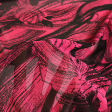 Load image into Gallery viewer, Printed Mesh Deadstock - Fuchsia