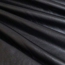 Load image into Gallery viewer, PU Coated Stretch Knit – Charcoal