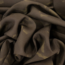 Load image into Gallery viewer, Water-Resistant Polyester Canvas Deadstock - Camo Dark Khaki