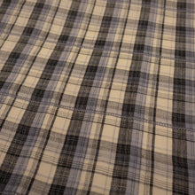 Load image into Gallery viewer, Yarn Dyed Cotton Plaid Voile Deadstock - Charlie Grey