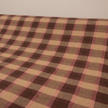 Load image into Gallery viewer, Brushed Cotton Plaid Deadstock 155gsm - Neapolitan