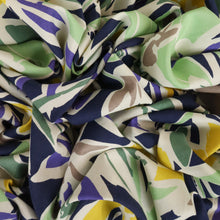 Load image into Gallery viewer, Rayon Challis Print Deadstock - Kenton Yellow