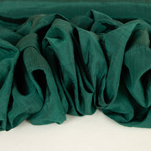Load image into Gallery viewer, Lightweight Crinkle Satin - Emerald
