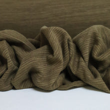 Load image into Gallery viewer, Linen Cotton Self Stripe Knit - Olive